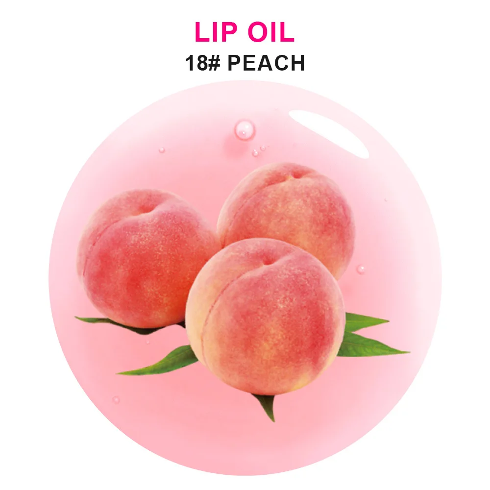 フルーツフレーバー栄養と癒しの水光沢ミラーリップグレーズ、保湿リップオイルリップケア