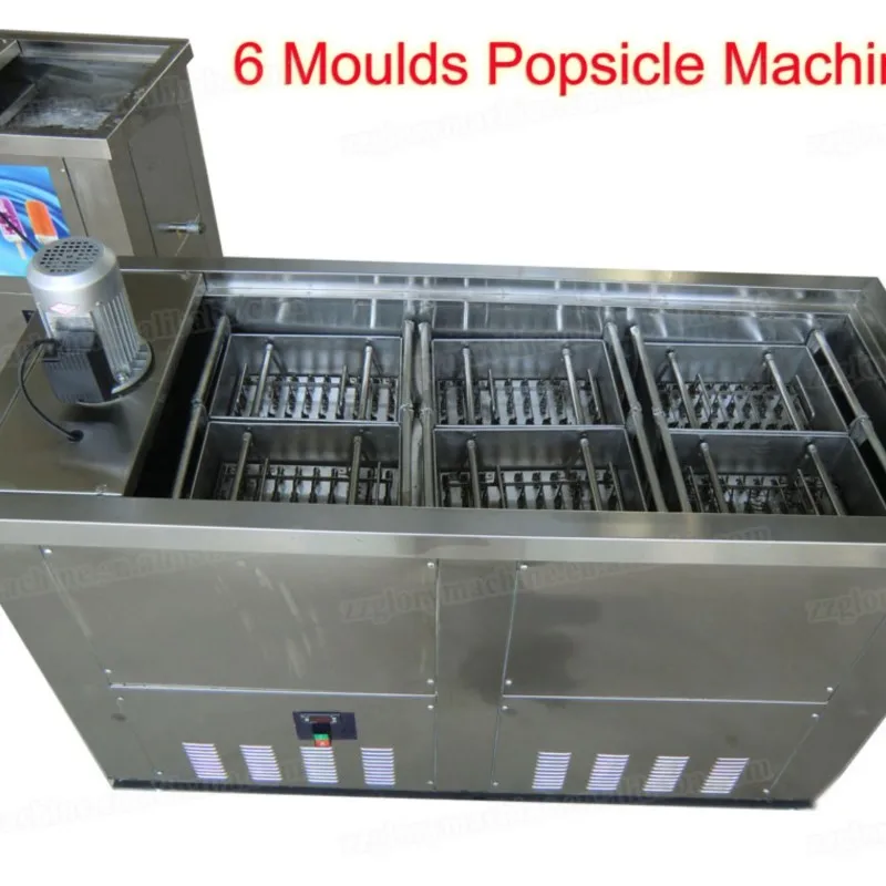 5400 Pcs/day 10/18 Moulds Commercial Ice Popsicle Making Stainless Steel Machine Popsicle Ice Cream Machine Used For Sale