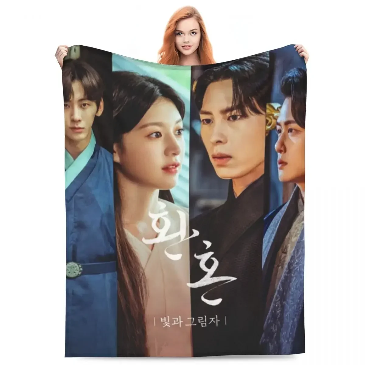 Kdrama A-Alchemy Of Souls Warm Soft Blanket Television Airplane Travel Throw Blanket Winter Flannel Bedspread Sofa Bed Cover