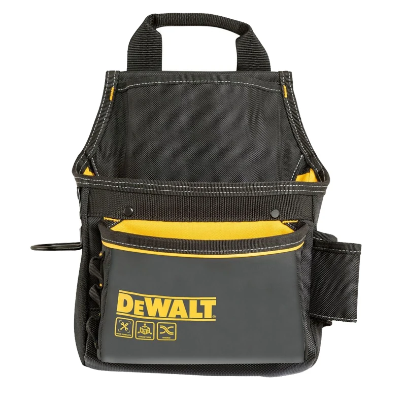 DEWALT DWST540101  Single Pouch Toolbelt Dirt-repellant Tarpaulin   Durable Materials Comfortable Storage Tool Waist Bag