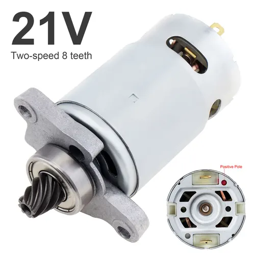 Imagen 2 del producto Motor de sierra recíproca de alta potencia, 8 dientes RS550 DC, engranaje de dientes cónicos para corte manual, sierra de sable eléctrica de litio