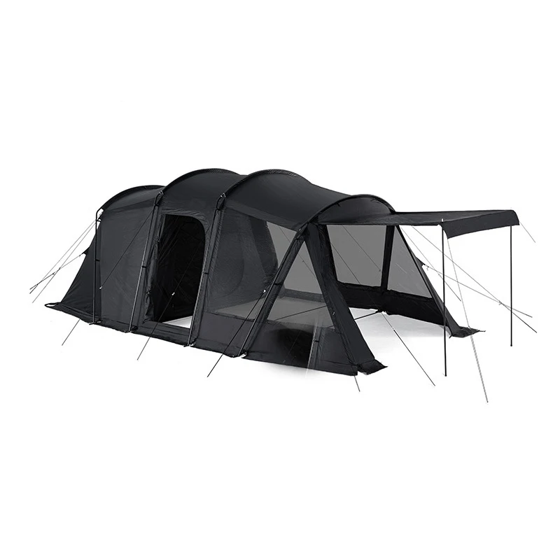 2022 New High-quality Tunnel Tent Outdoor Camping Camping Equipment One Room One Hall Thickening Rainstorm