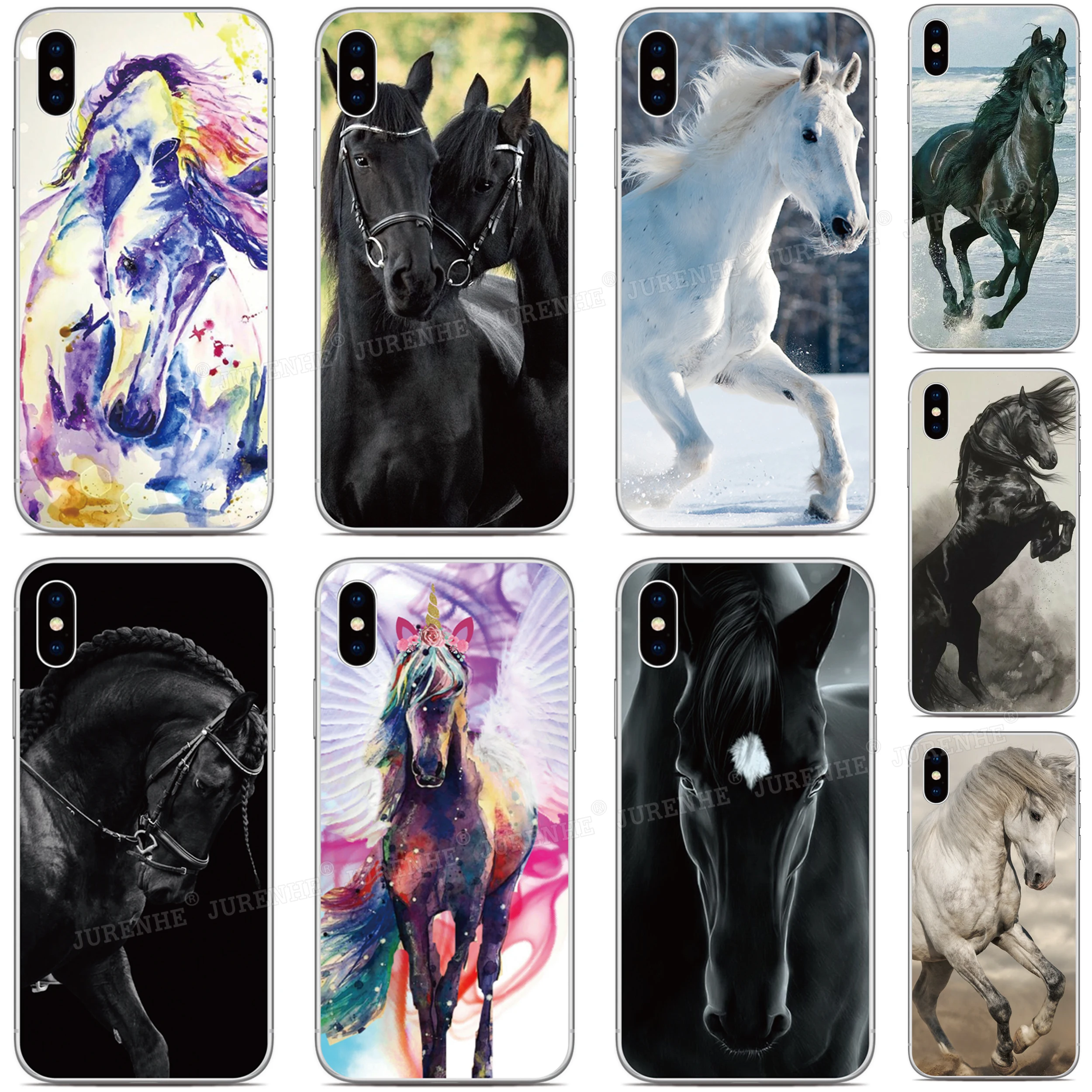 Running Horse Phone Case For UMIDIGI G5 Mecha G5A A15 A15C F2 F3 SE G3 G2 G1 C2 C1 A5 A7 A9 A13 Pro Max 5G Back Cover Coque