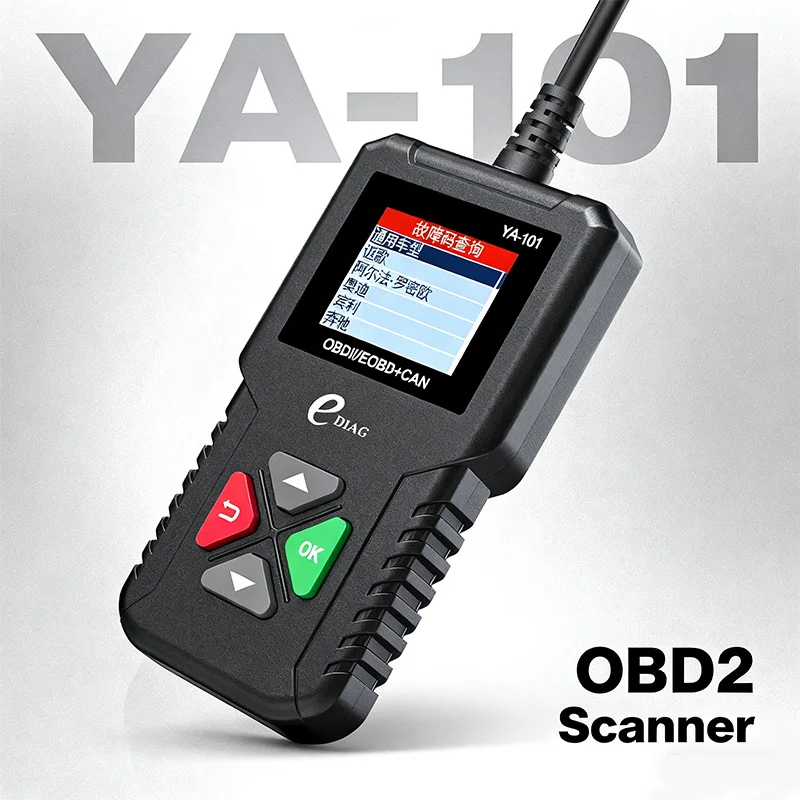

OBD2 Truck Scanner Fixd Car Diagnostic Tool YA-101 Multi-Language Automotive Scanner Check Engine Fault Code Reader Car Tools