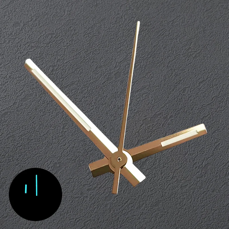 8-12-12.5 مللي متر ساعة ذهبية الأيدي الأزرق الأخضر مضيئة مؤشرات ساعة لنمط المحار DateJust NH35/NH36/4R/7S حركة الملحقات