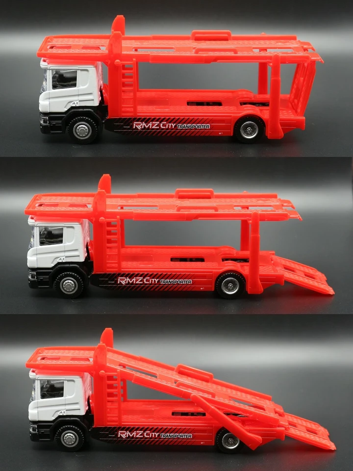 SCANIA 1/64 トランスポーター　ミニカー 1/64 Scania Car Trailer Tow Truck MAN Oil Tanker Container