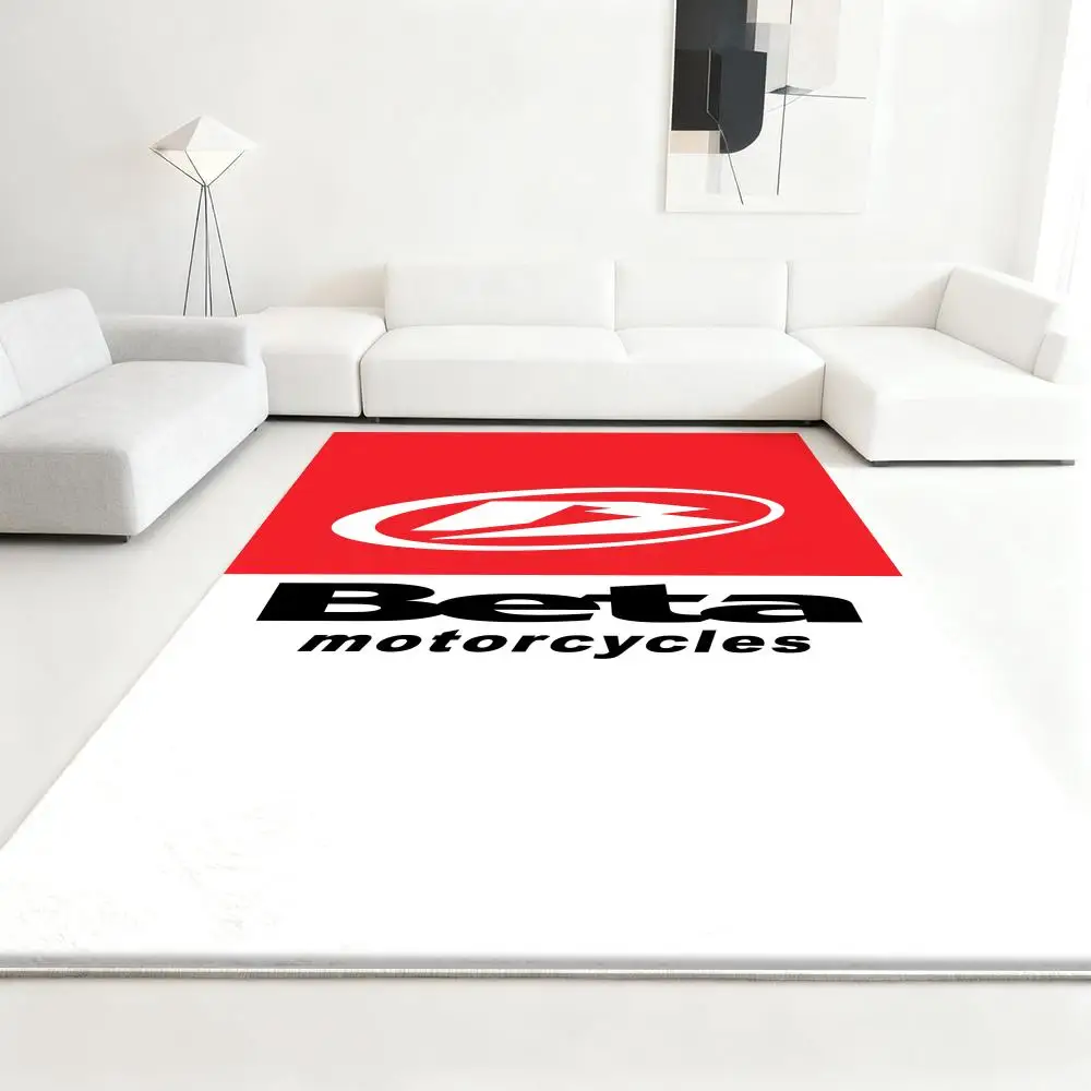 

B-Betas Racing Motorcycles Logo Floor Mat Soft Thickened Absorbent Non-Slip Bedroom Living Room Door Mat Home Decor Flannel Rugs