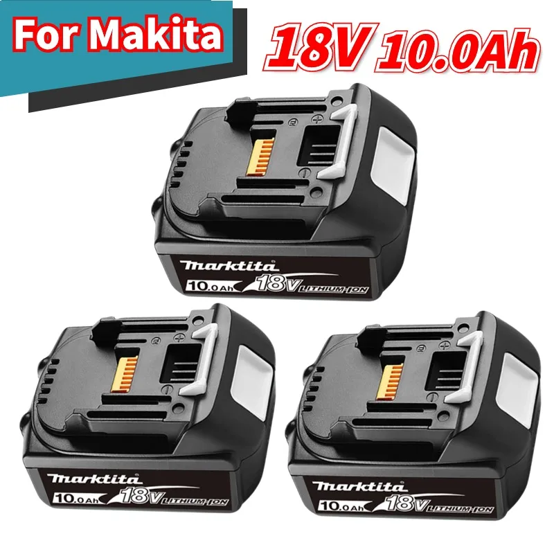 

New BL1860 18650 Rechargeable Lithium Battery 18V 10.0Ah for Makita 18v Battery BL1840 BL1850 BL1830 BL1860B LXT Power Tool