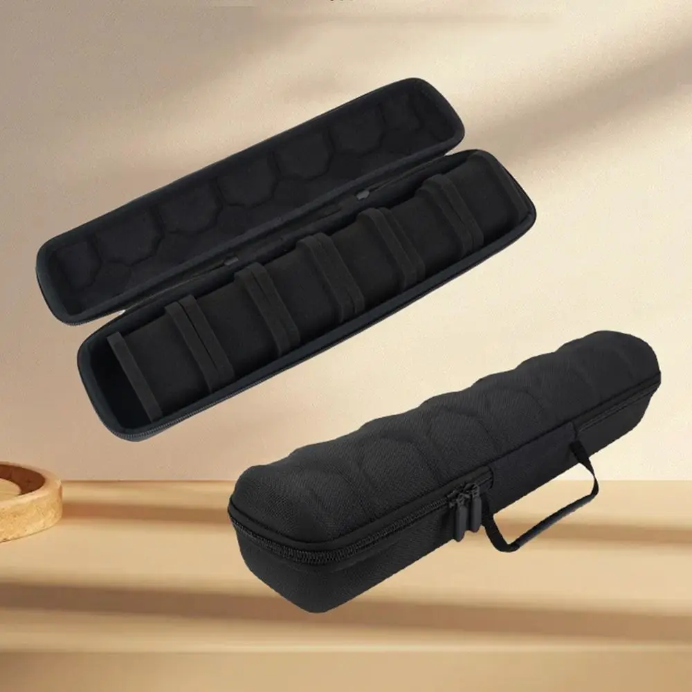 

Portable EVA Watch Storage Bag Black 2/3/5/6/12 Slot Watch Collection Box Durable with Handle Watch Organizer Holder