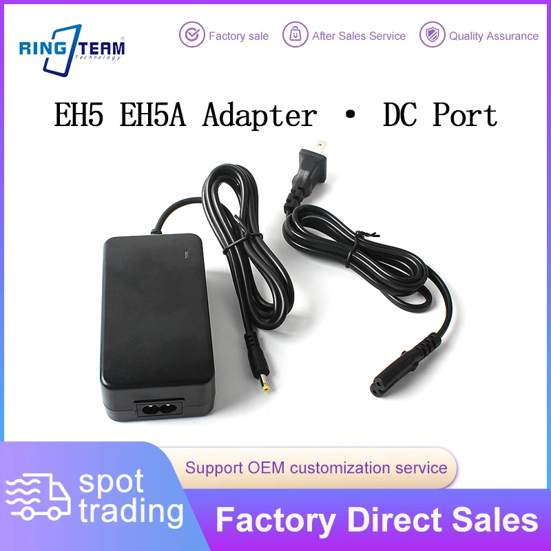 EH5/EH5A AC-DC Adapter - 9V 4.5A DC Port 100-240V for Nikon D800/D750/D5100