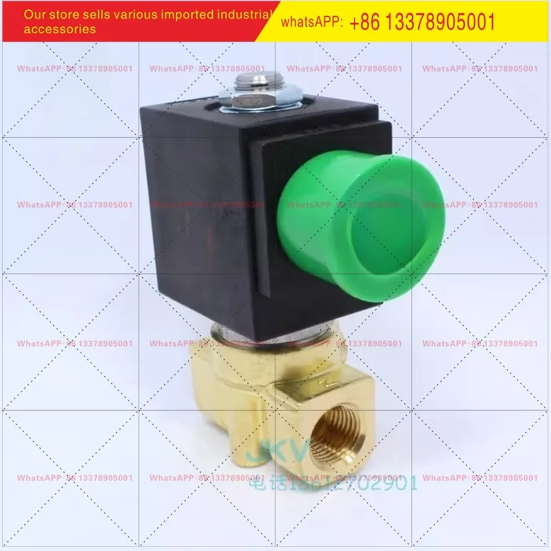 Brass thread buckle two-way normally closed solenoid valve 21A2KV30 steam DC24V spot AC24V