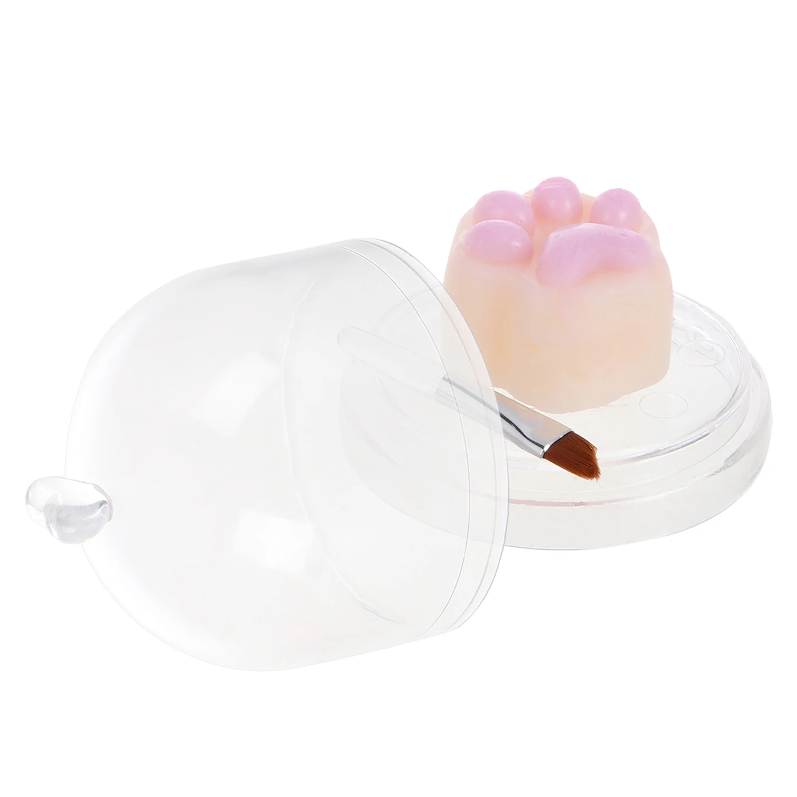 

Color Changing Balm For Women Moisturizing Cat Paw Shape Lip Care Cream Autumn Winter Hydration Long Lasting Color Change