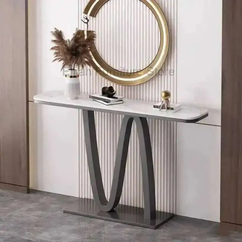 

Luxury Corner Table Modern Entryway Vintage Salon Console Tables Hallway Nordic Console Ingresso Living Room Furniture