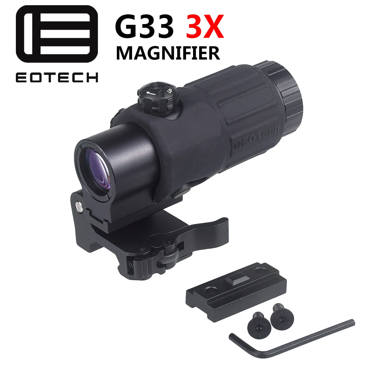 Eotech G33 G43 G45 Sight Vast 3X 5X Vergrootglas Scope 551 552 553 558 Holografische Collimator Red Dot Sight UNITY Snelle montage