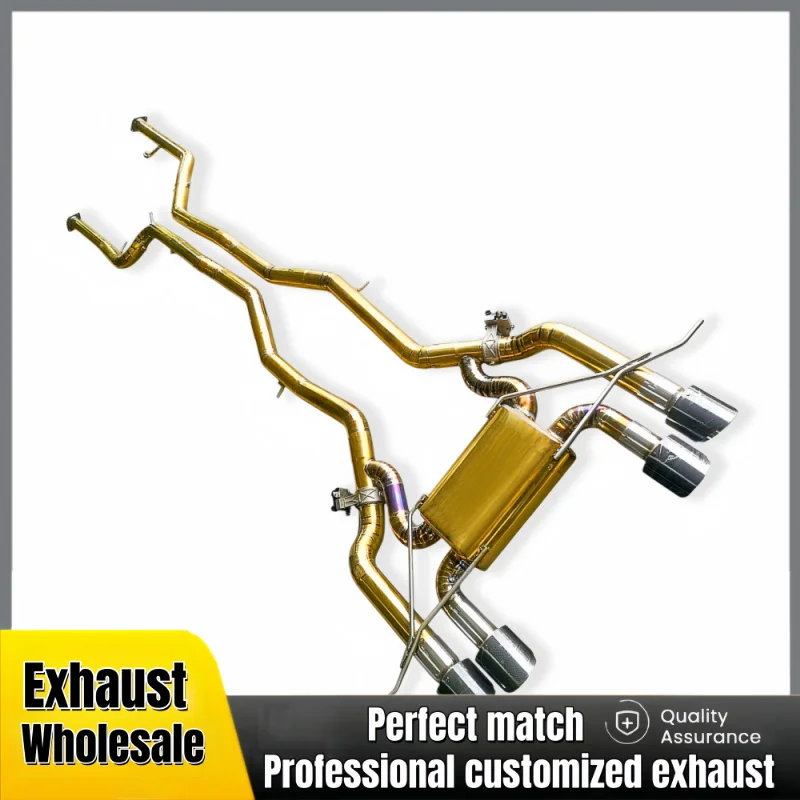 

Выхлопная система Catback с клапаном для BMW M3 M4 G80 G82 3.0T 2019-2023, титановый сплав, модификация для повышения производительности