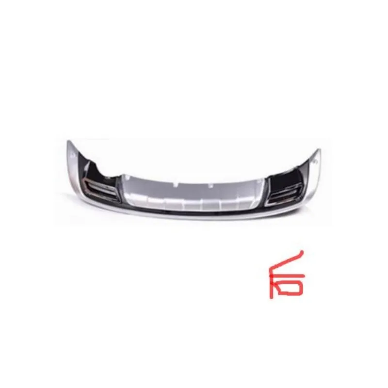 High quality For KIA Sportager 2011 2012 2013 2014   plastic ABS Chrome Rear bumper cover trim