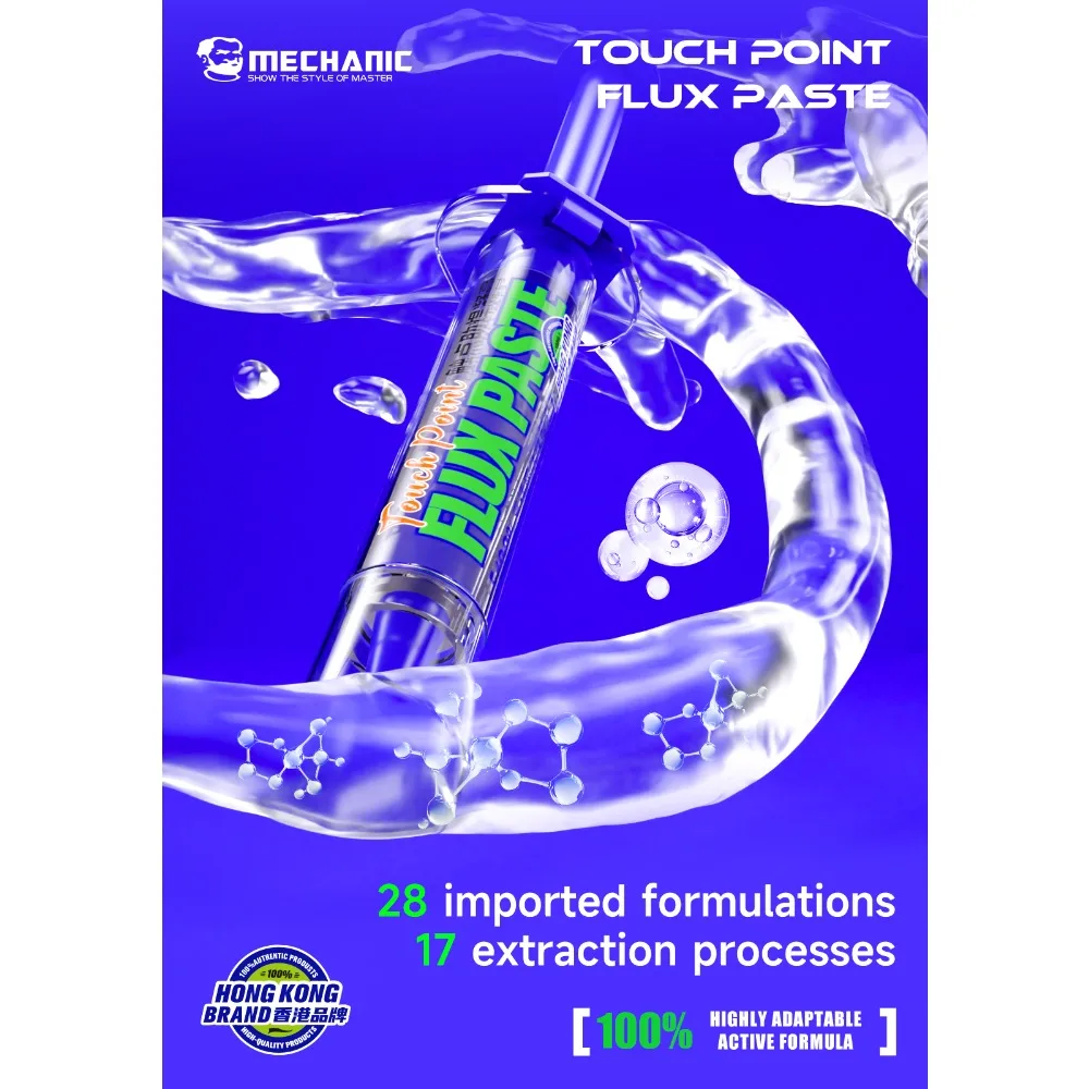 MECHANIC SF38 Nano Flux Paste For Electronics PCB IC Mobile Phone Chip CPU LED BGA Repairing Tracky High Performance Welding Too