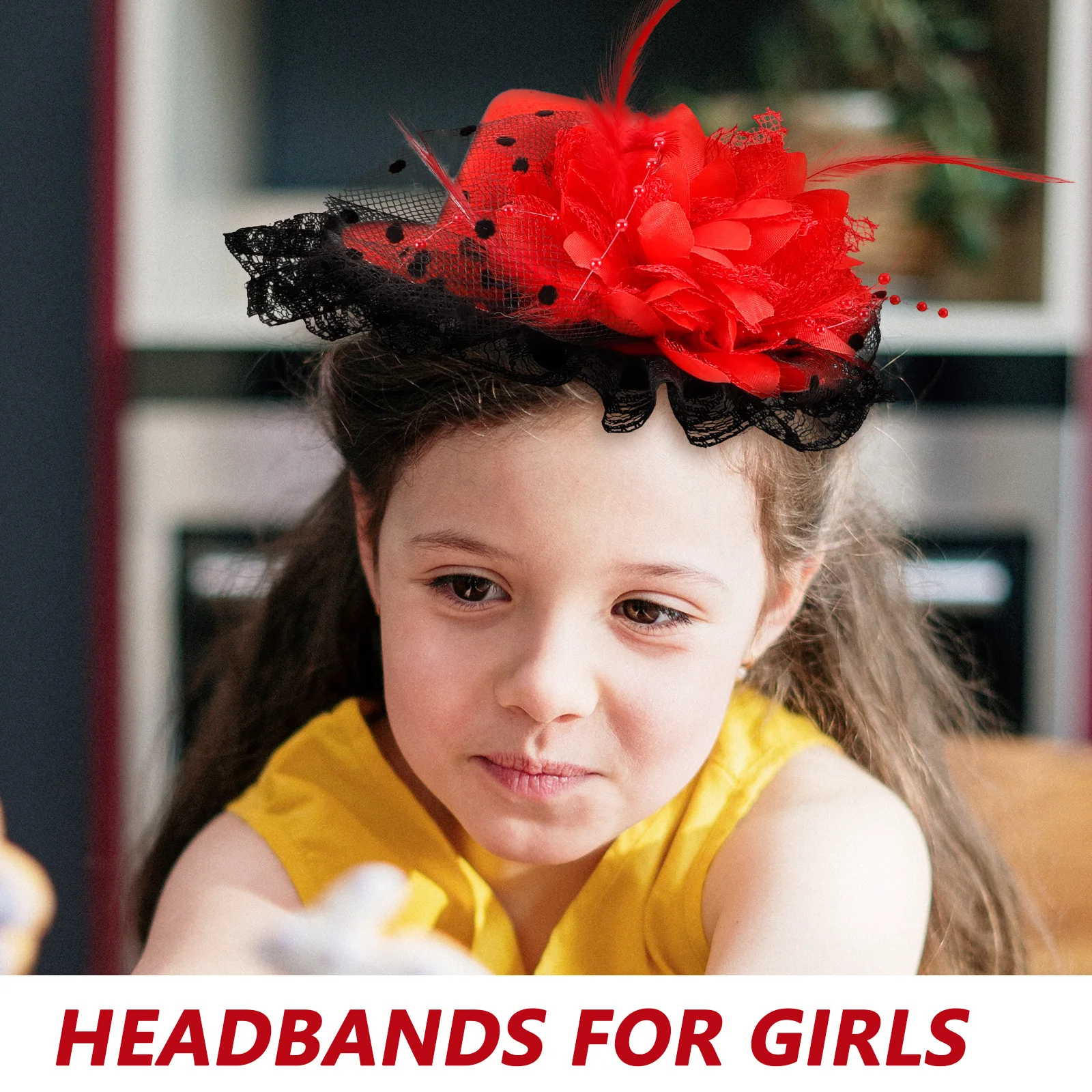 

Миниатюрный фасцинатор-шляпка с перьями, изящный дизайн, для дня рождения, сценических выступлений, танцев, чайных вечеринок, женские мини-шляпки