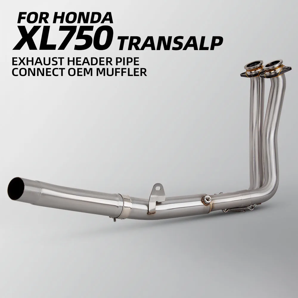 

Transalp 750 Exhaust Manifold For Honda XL750 CB750 Hornet Transalp750 Motorbike Escape Pipe OFF-ROAD Moto Headers Tube
