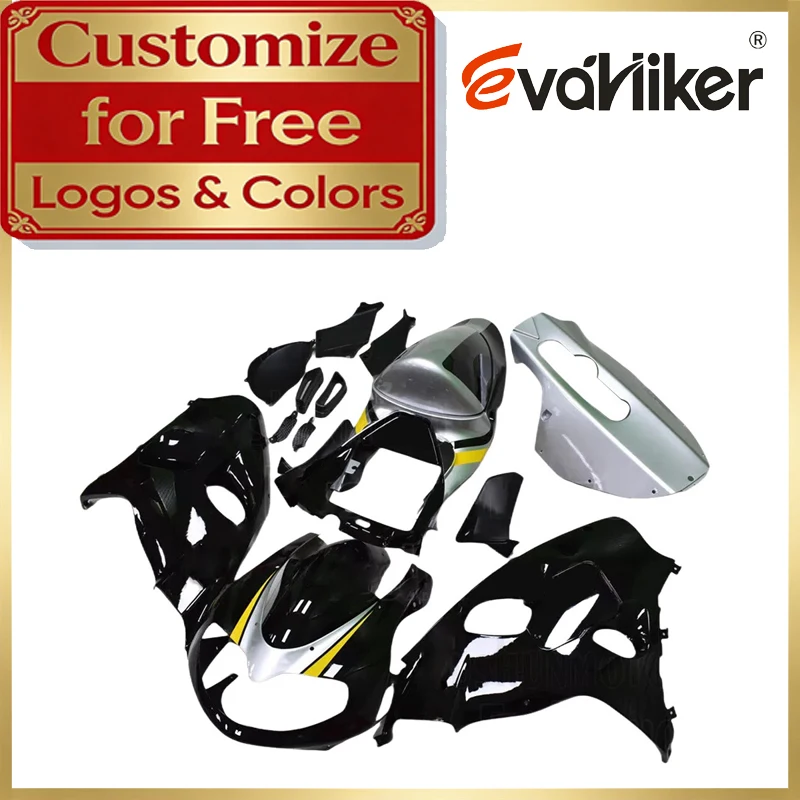 Motorcycle Fairing kit For Suzuki TL1000R 1998 1999 2000 2001 2002 2003 silver black ABS Plastic Fairing Kit