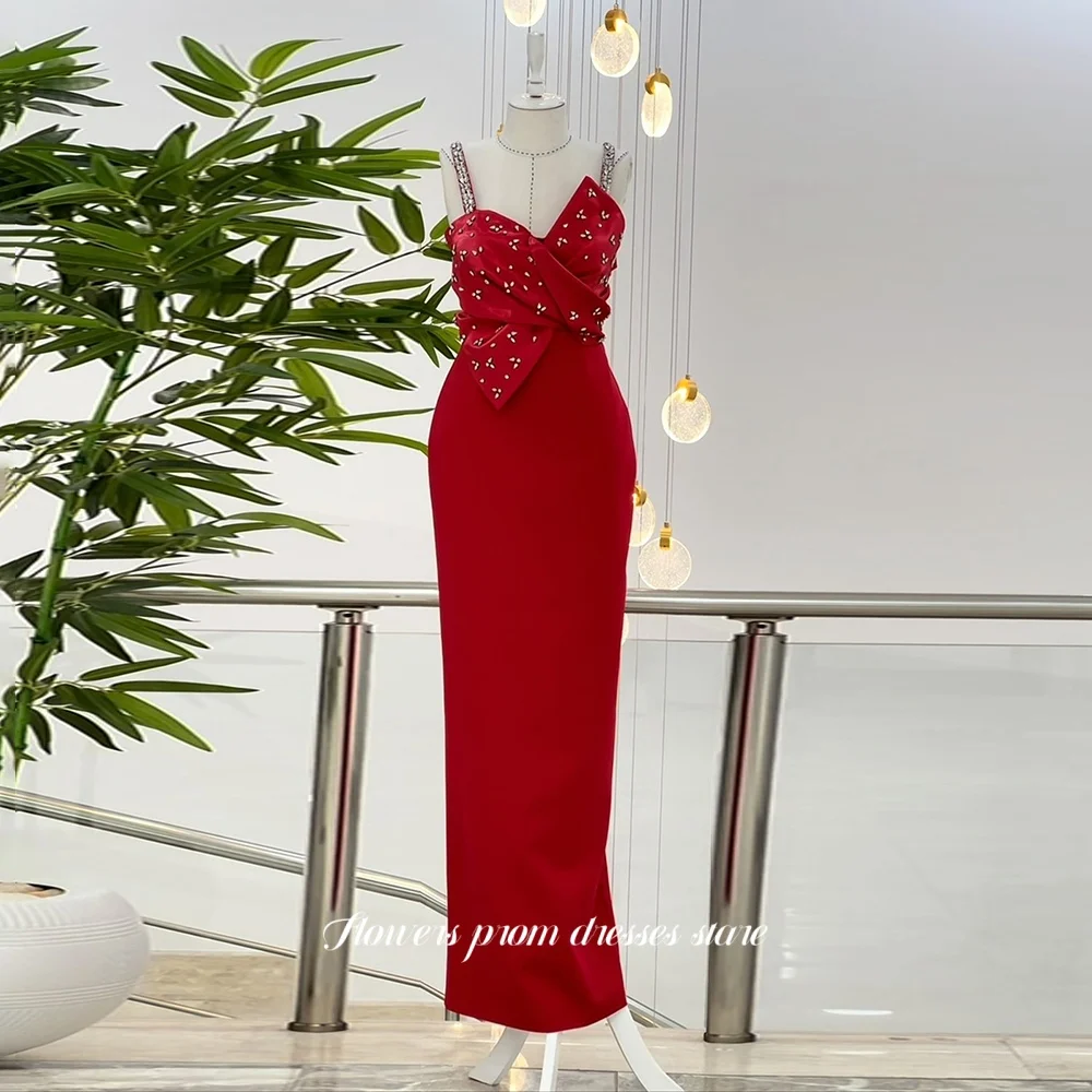 

Flowers Beaded Prom Dress Party Dress Crystal Stones Evening Formal Occasion Dress فساتين مناسبة ر Customized