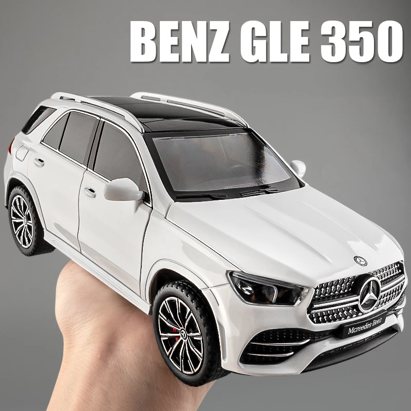 Alloy Car Model Of 1/24 Scale Benz GLE350 Alloy SUV Car Model Diecast Toy Vehicles Kid Boys Birthday Gift Miniature Voiture