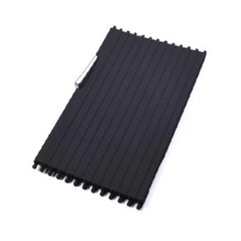 Roll-Up Holder Sliding Cup Holder Cover Material ABS OEM Number NO Stylish Car Upgrade Wear-Resistant Design For E72