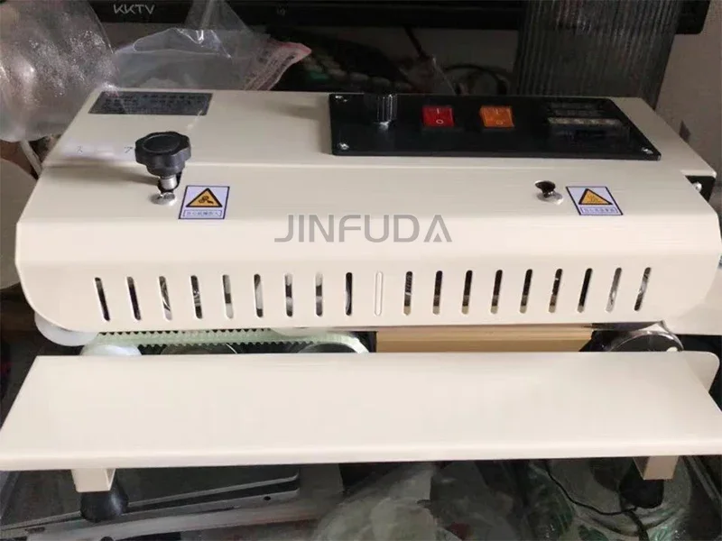 Automatic Continuous Band Heat Sealing Machine for Plastic Bag