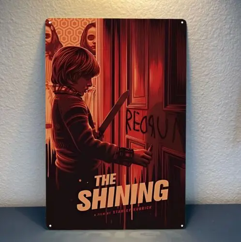 The Shining Movie Metal Poster - Collectable Tin Sign - Size: 20x30cm-Aluminum