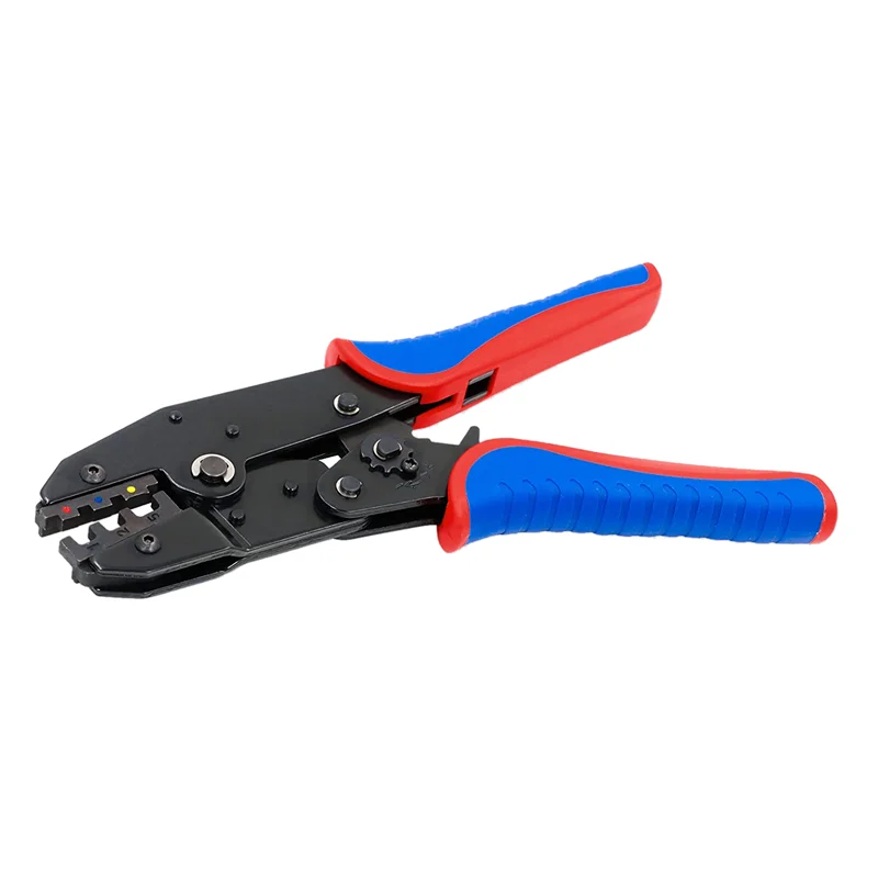 Crimping Tools for Heat Shrink Connectors - Ratchet Wire Crimpers - AWG 22-10 (0.5-6.0Mm²) - Ratchet Terminal Crimpers