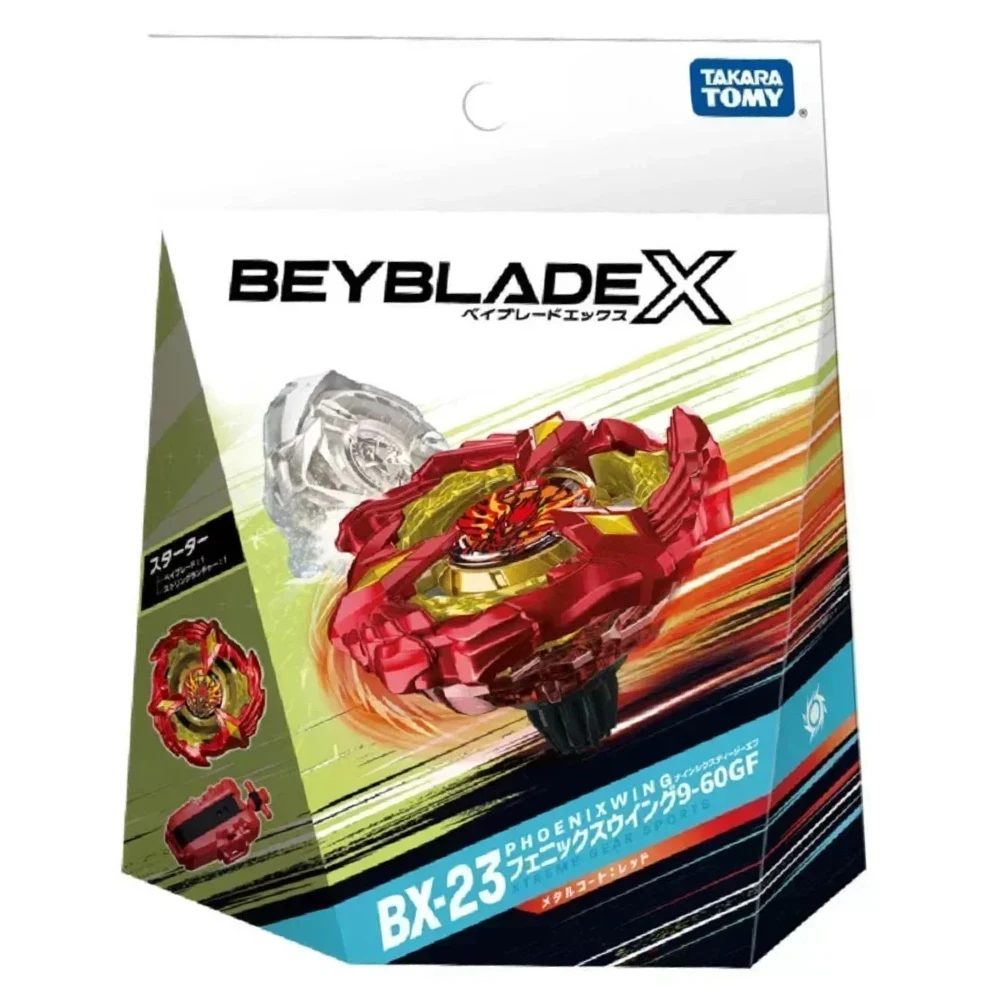 

ОРИГИНАЛЬНЫЙ стартер TAKARA TOMY BEY X BX-23 с крыльями Феникса 9-60GF BLADE BX23