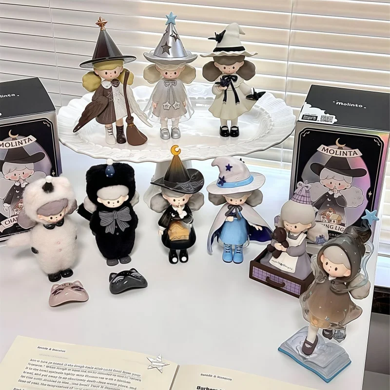 

Подлинная серия Molinta Chasing Light V12, слепая коробка, кавайная кукла, загадочная коробка, аниме-фигурка, коллекция украшений для комнаты, подарки для детей