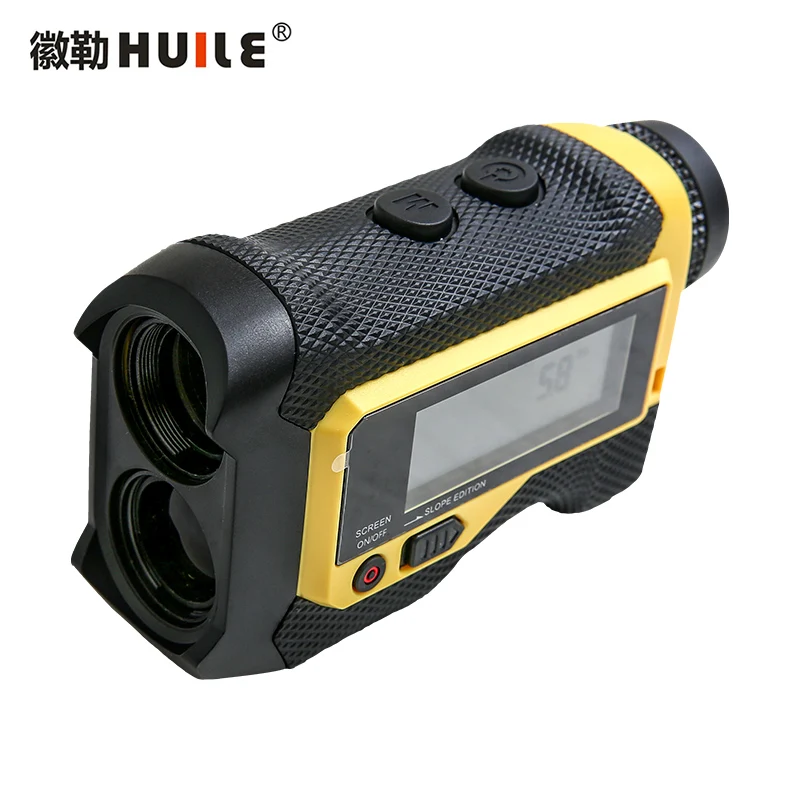 HUILE Eco-friendly Materials Multifunctional Ranging Height Angle Measurement Hand-held Lasr Rangefinder Telescope HL800-W