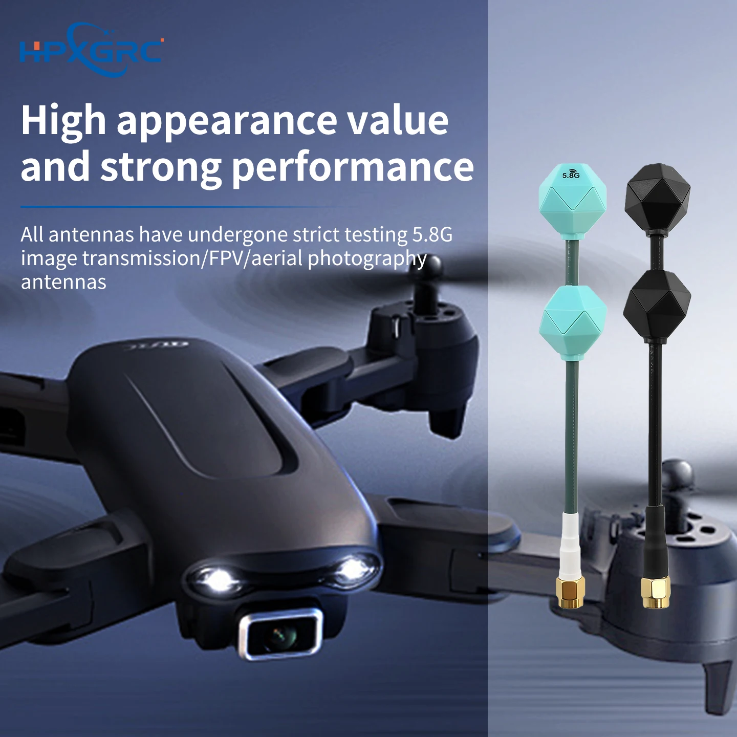 Antena HPXGRC 3.3G / 4.9GHz 5. – Drone Rc Frequency recenzja i cena