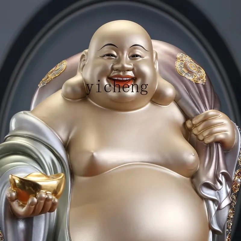 FX-27 Buddha Statue Ornament Enamel Cloth Bag Buddha
