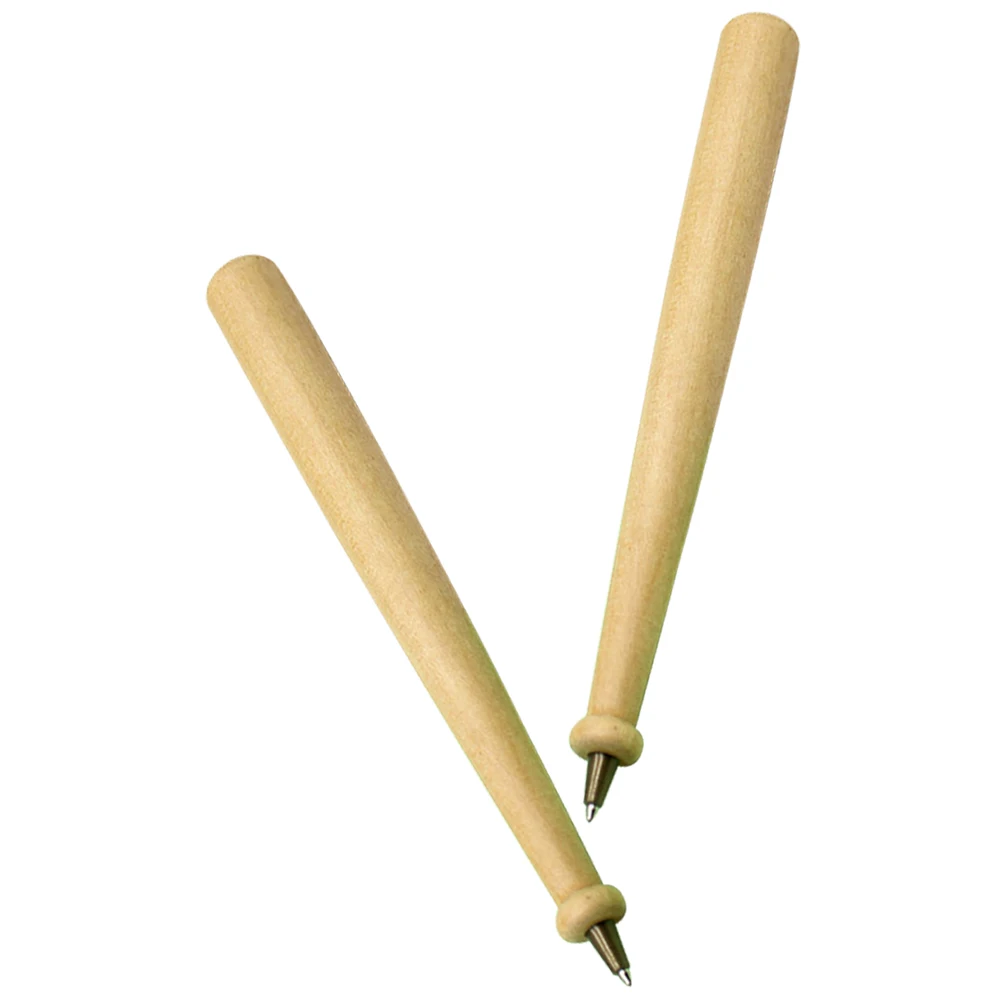 

2 шт. деревянные шариковые ручки из натурального дерева, гладкие чернила, удобная ручка для студентов, учителей, дома