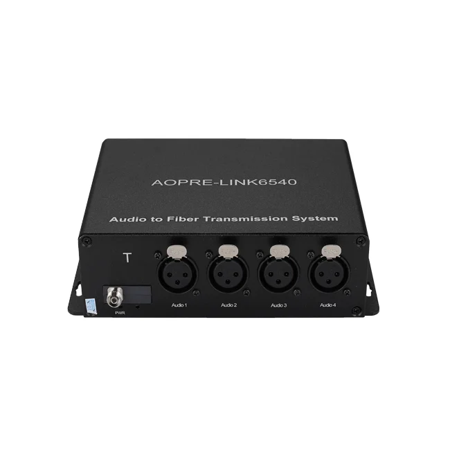 hit productGood Thing Recommendation 4Ch Forward XLR Balance Audio Fiber Converter  Broadcast Standard Analog Balanced Audio