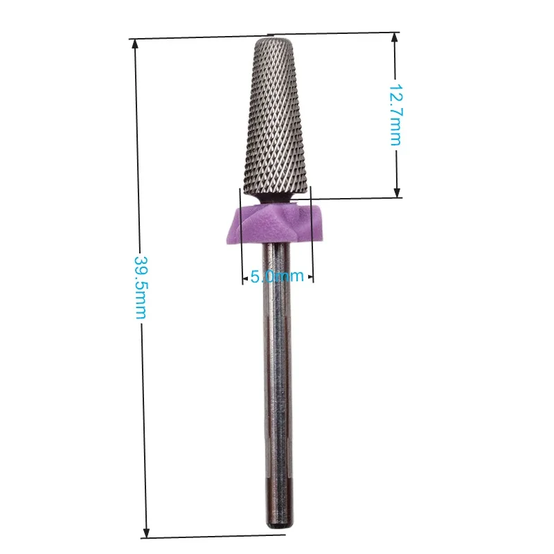 New XXF 5 IN 1 Carbide Multi-Function Round Tungsten Carbide Nail Milling Drill Bits Double Hand Use