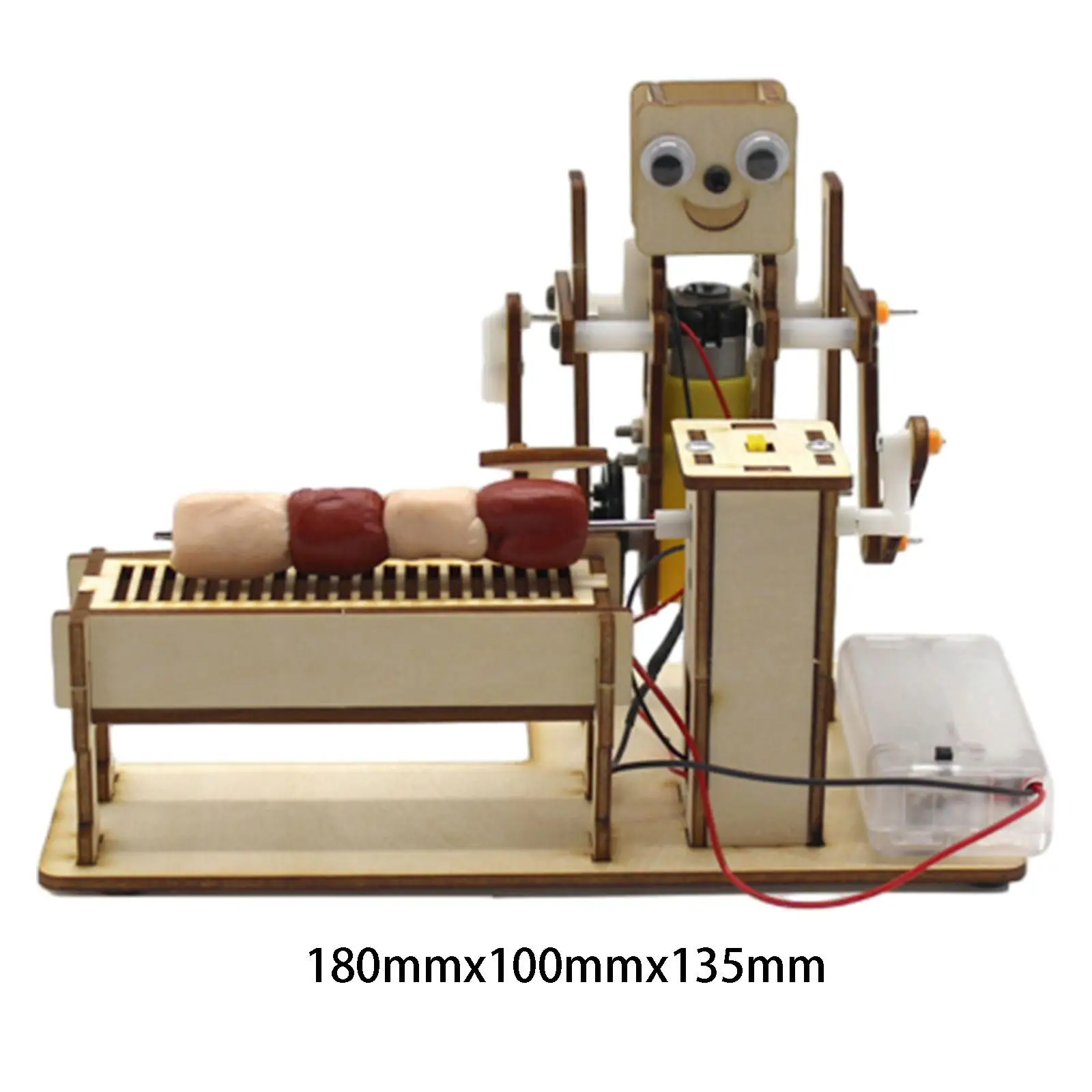 diy-バーベキューロボット小さな発明品教材教育玩具科学教育玩具科学実験-diy-キット子供ティーンエイジャー