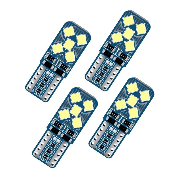 300Pcs Error Free Super Bright T10 W5W Led Canbus 194 168 LED WY5W Bulbs Car Interior Light Clearance Side Marker Auto Lamp 12V