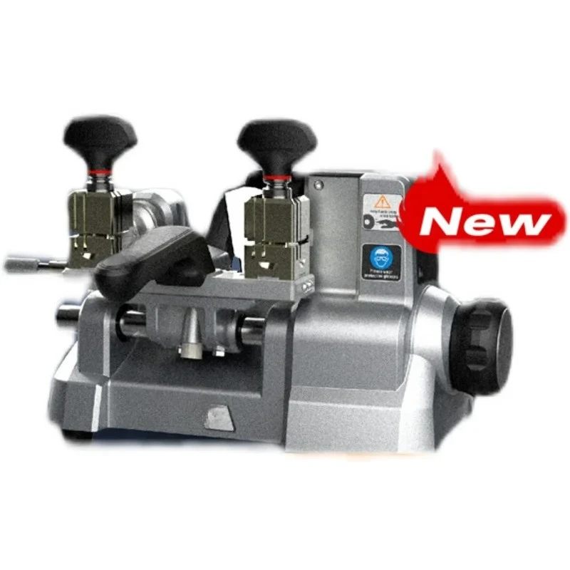 

XC-009 Manual Horizontal Built-in Battery Por Single And Double sided Key Machine Flat Milling Tooth Opening Machine