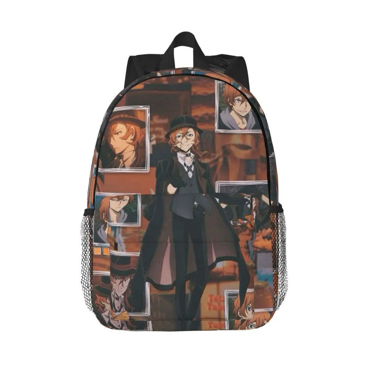 

Bungou Stray Dogs Chuuya Nakahara Backpack Hot Sale Daypack Boys Girls BookBag Shoulder Bags for Men Women Kids School Bag