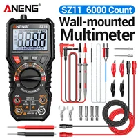 ANENG SZ11 6000 Counts Wall-mounted Multimeter AC/DC Current Voltage Resistance Capacitor Hz Multimetro Measurement Tester Tools
