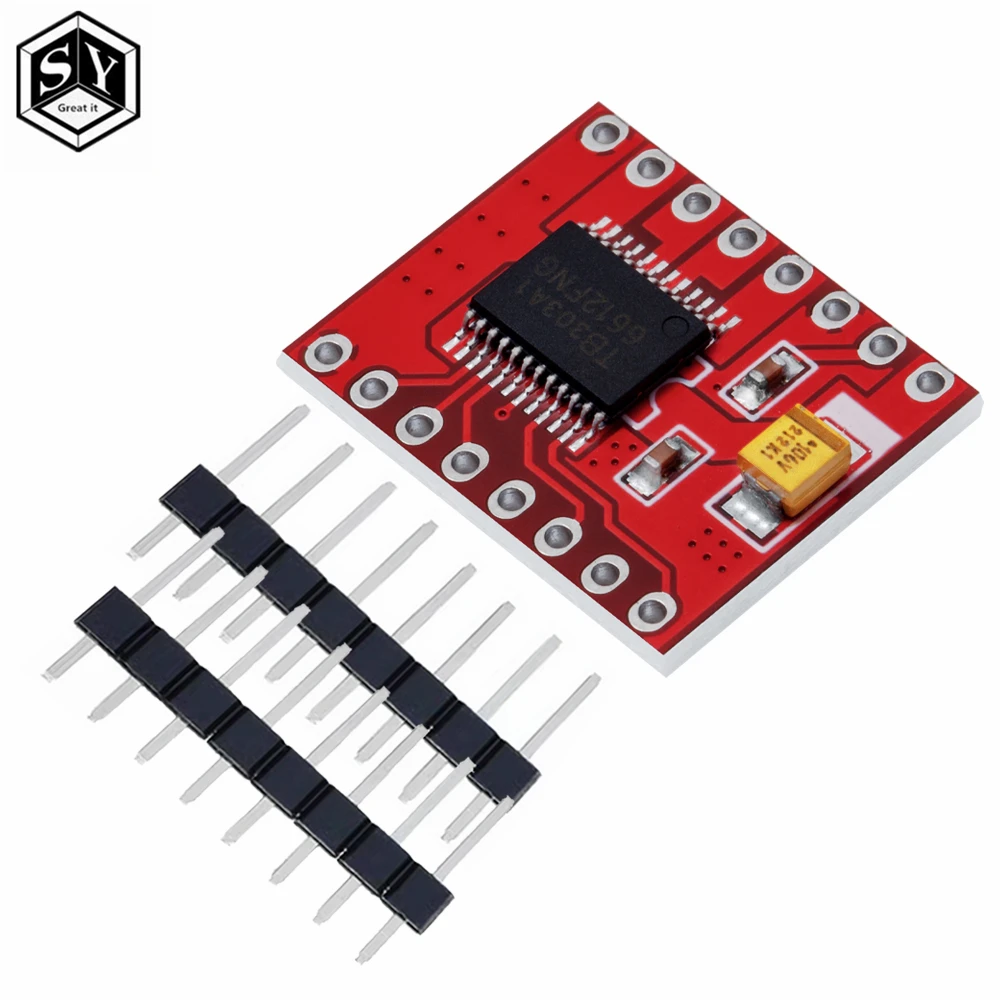 TB6612 Dual Motor Driver 1A TB6612FNG for Arduino Microcontroller Better than L298N