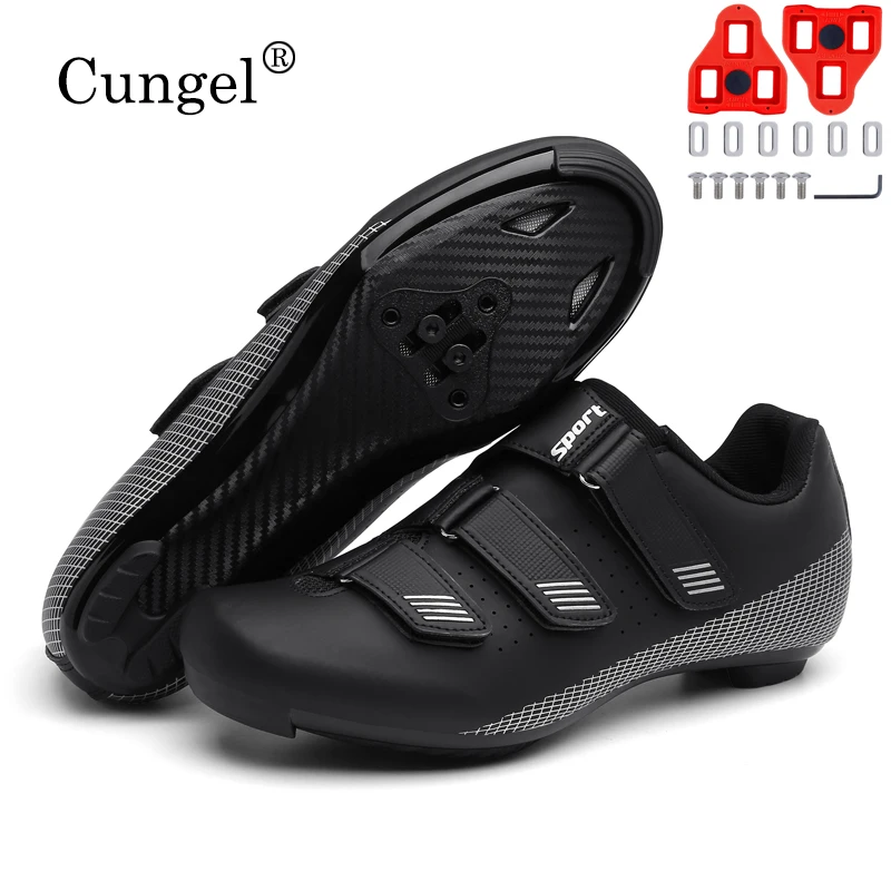 New do szybkiej jazdy na rowerze Sneaker Carbon buty rowerowe męskie knagi antypoślizgowe MTB buty wyścigowe Outdoor kobiety rower górski obuwie SPD