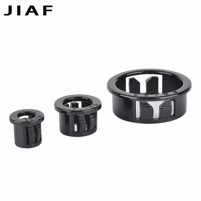 SB8-38Desk Grommet 10PCS Black Cable Hole Cover Wire Cord Organizer Management for Home Office Desk