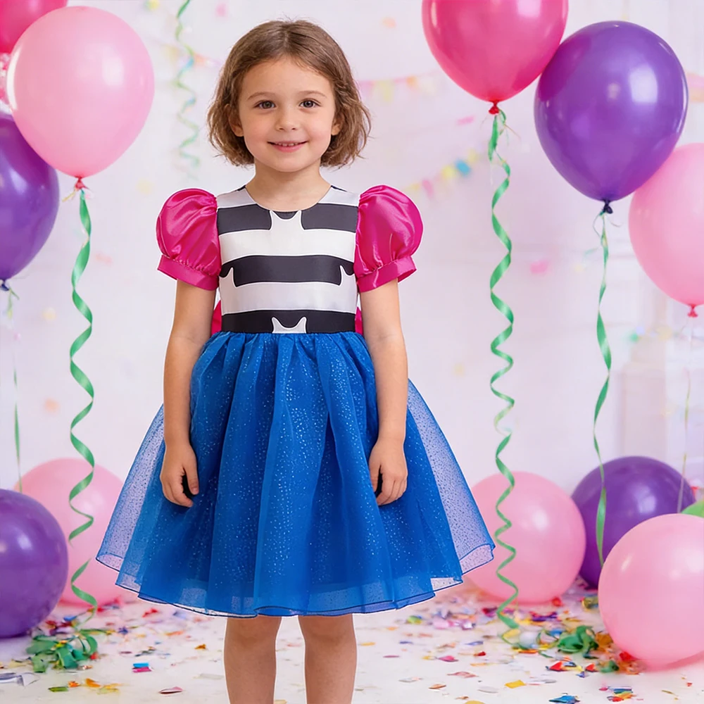 

Кукольный домик Габби для девочек, карнавальный костюм, вечерние платья принцессы, платье на Хэллоуин, детское платье для дня рождения, карнавальный наряд