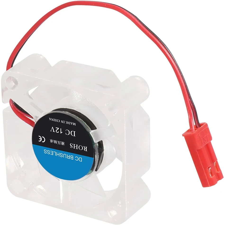 مروحة التبريد مصباح ليد جهاز كمبيوتر شخصي 3010 5 فولت/12 فولت/24 فولت جهاز تحكم بالمروحة 2Pin الترا تحمل المبرد ثلاثية الأبعاد أجزاء الطابعة