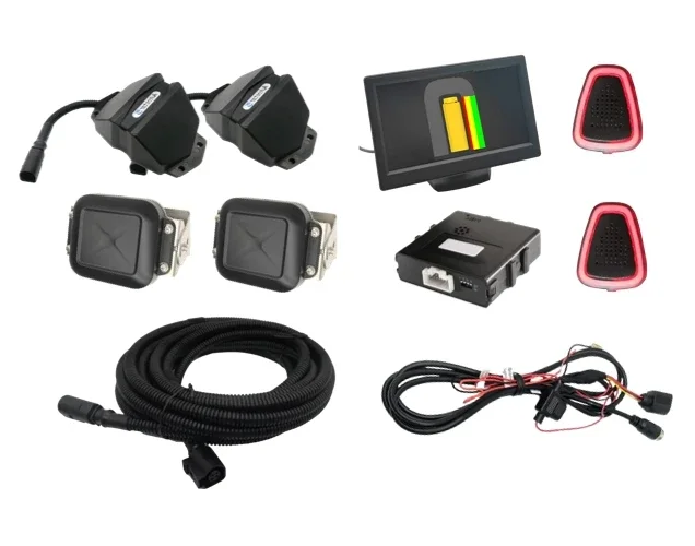 

360 Degree 4 Channel 77Ghz Millimeter Wave Radar Vehicle safety Detection System BSD PSS Kits