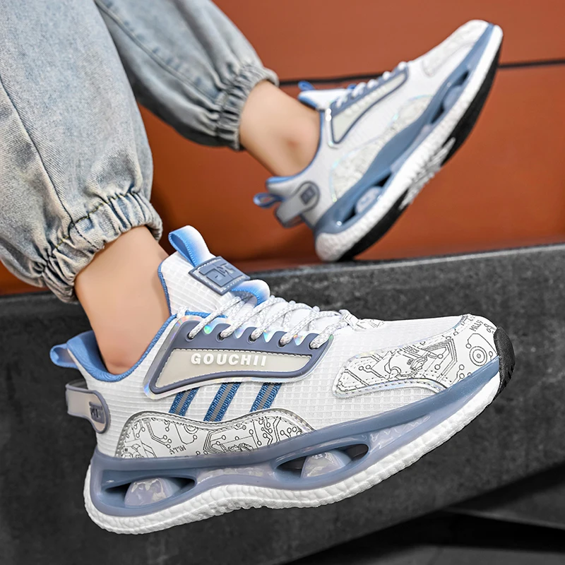 

Кроссовки для бега с сетчатой карбоновой доской, противоскользящая и износостойкая спортивная обувь для отдыха для путешествий на открытом воздухе, модный минималистский стиль